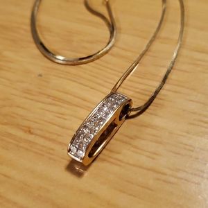 14k Gold Diamond Necklace